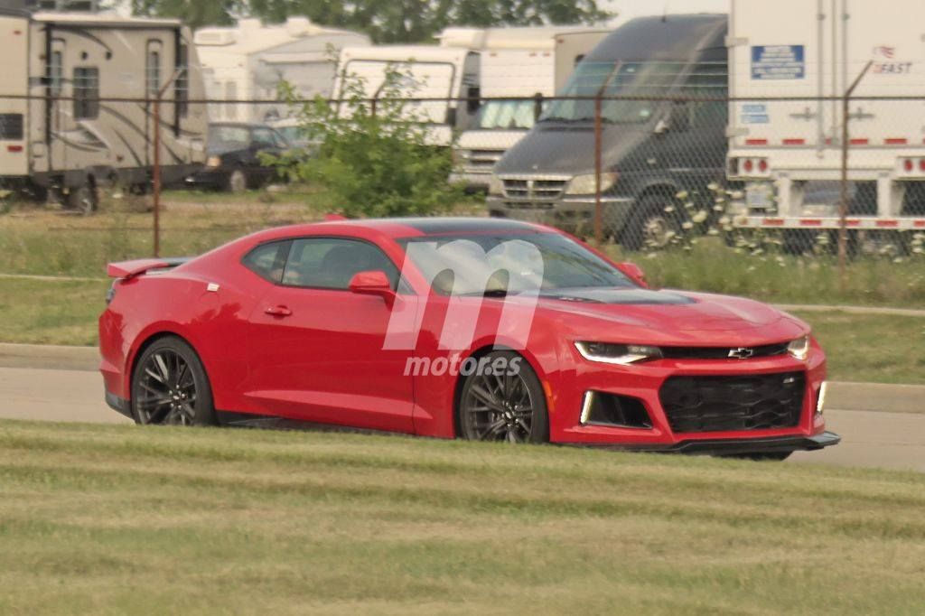 El nuevo Chevrolet Camaro ZL1 2019 cazado al desnudo