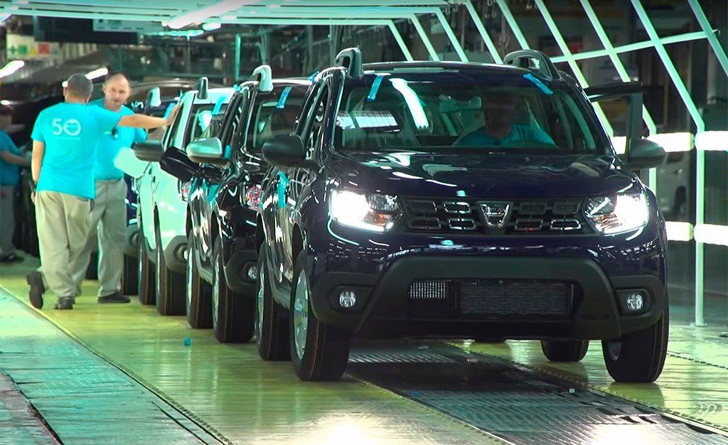 Dacia aumenta su producción un 3,2% gracias al tirón del nuevo Duster