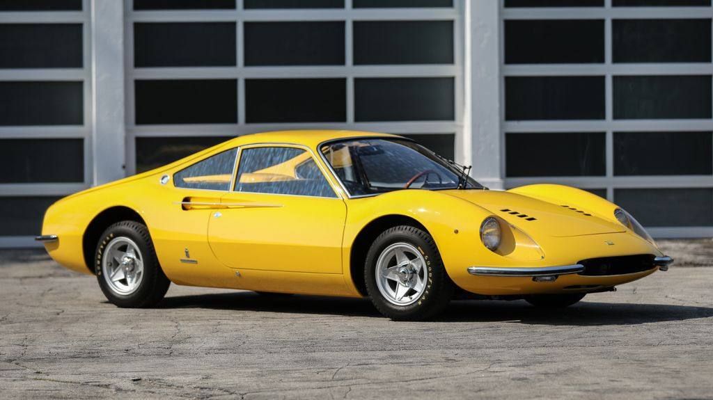 Raro prototipo único del Ferrari Dino a subasta en Pebble Beach