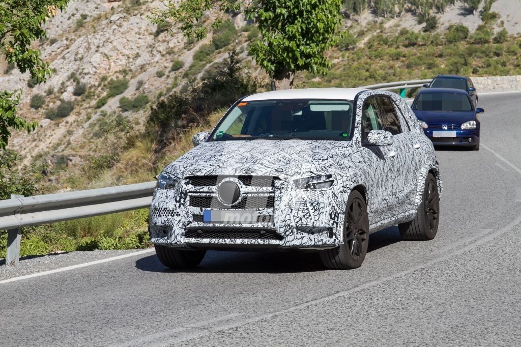 El nuevo Mercedes-AMG GLE 55 4MATIC cazado en España