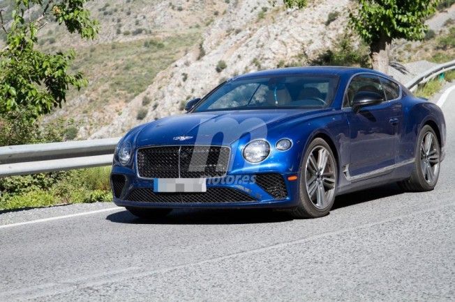 Bentley Continental GT Speed 2019 - foto espía