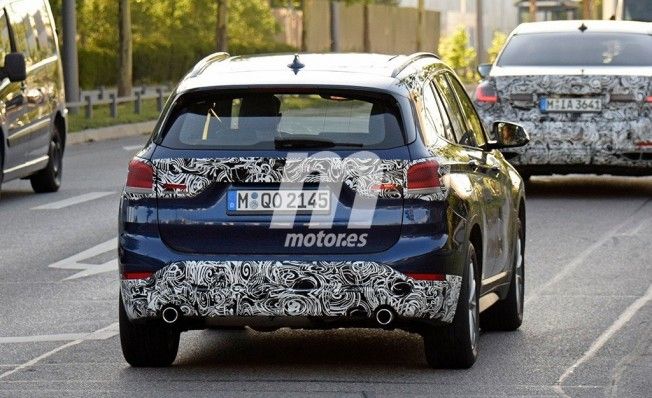 BMW X1 2019 - foto espía posterior