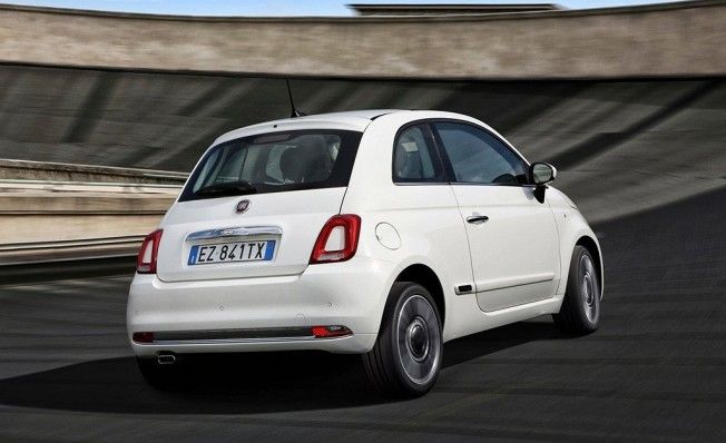 Fiat 500 - posterior