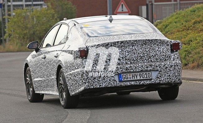 Hyundai i40 2019 - foto espía posterior