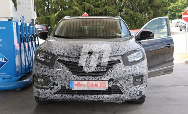 Renault Kadjar 2019 - foto espía frontal