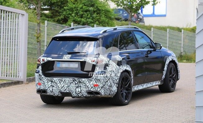 Mercedes-AMG GLE 63 2019 - foto espía posterior