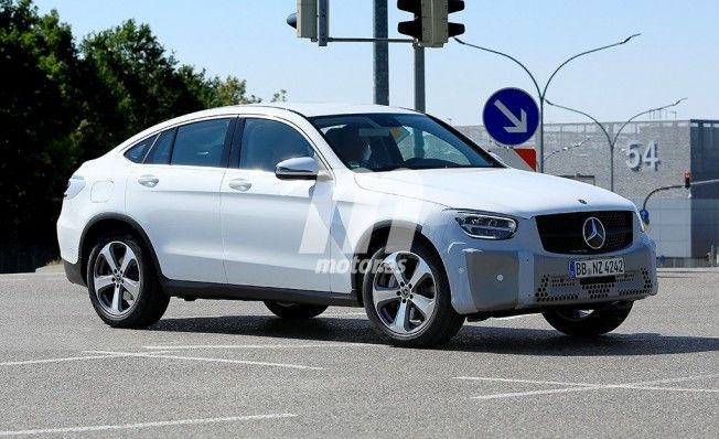 Mercedes Clase GLC Coupé 2019 - foto espía