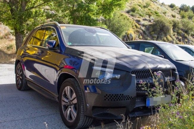 Mercedes Clase GLE híbrido enchufable - foto espía