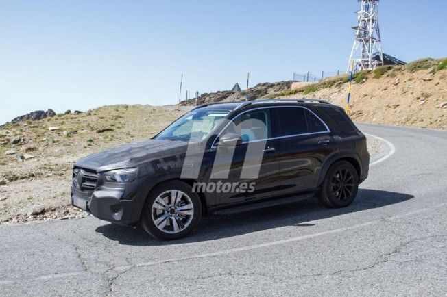 Mercedes Clase GLE híbrido enchufable - foto espía