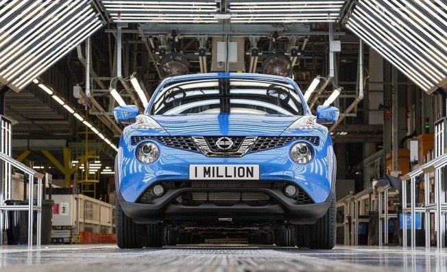 Nissan Juke - producción