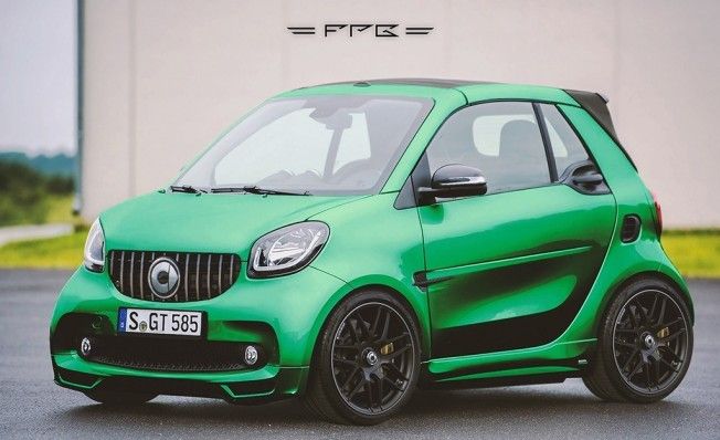 Smart ForTwo influenciado por el Mercedes-AMG GT R