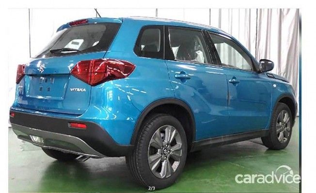 Suzuki Vitara 2019 - foto espía posterior