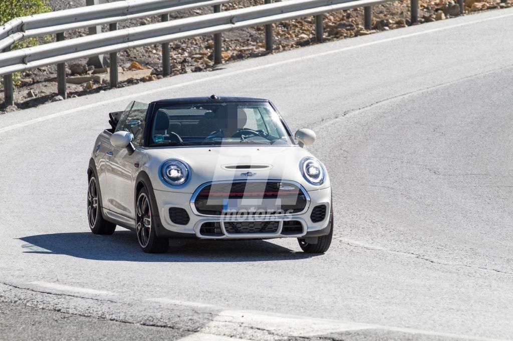 El nuevo MINI Cabrio John Cooper Works 2019, cazado en pruebas de homologación WLTP