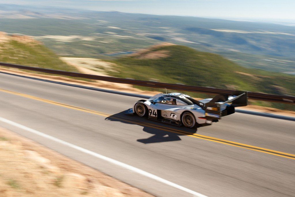 El récord de Romain Dumas en Pikes Peak desde el aire