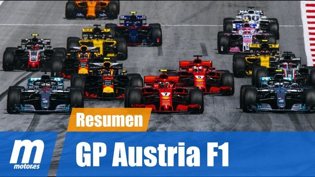 [Vídeo] Resumen del GP de Austria de F1 2018