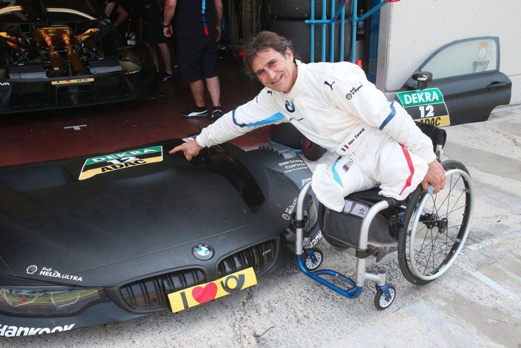 Alex Zanardi realiza casi 300 giros en el test de Vallelunga