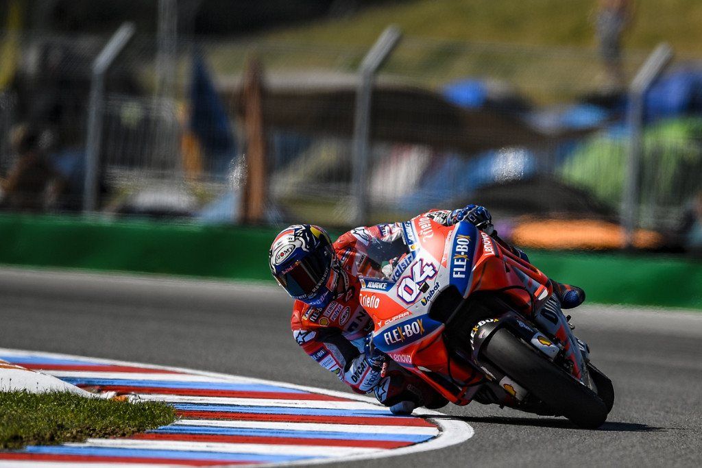 Andrea Dovizioso se lleva una ajustada pole de MotoGP en Brno