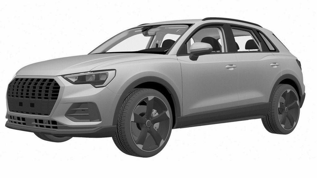 Descubierta nueva y misteriosa versión del Audi Q3 gracias a sus patentes