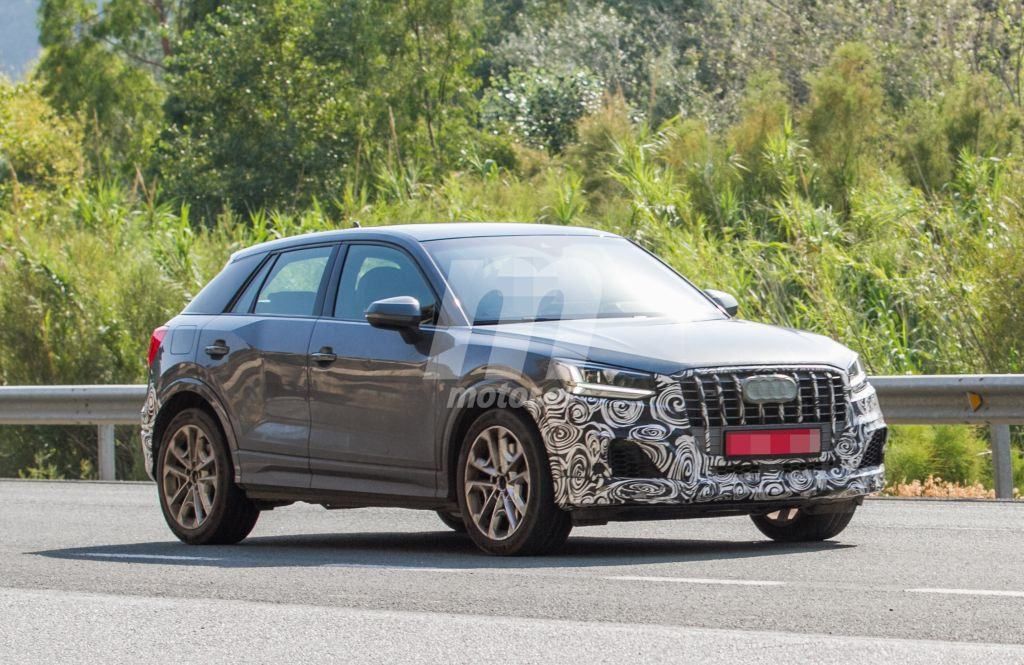 El Audi SQ2 con su configuración definitiva y menos camuflaje