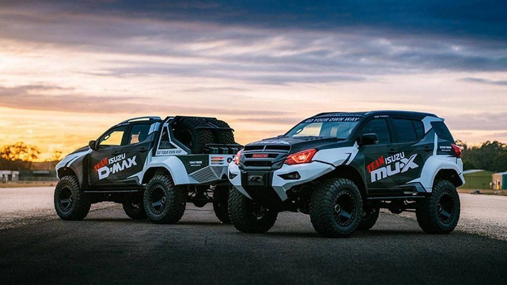 Isuzu presenta los radicales Concept X MU-X y D-Max