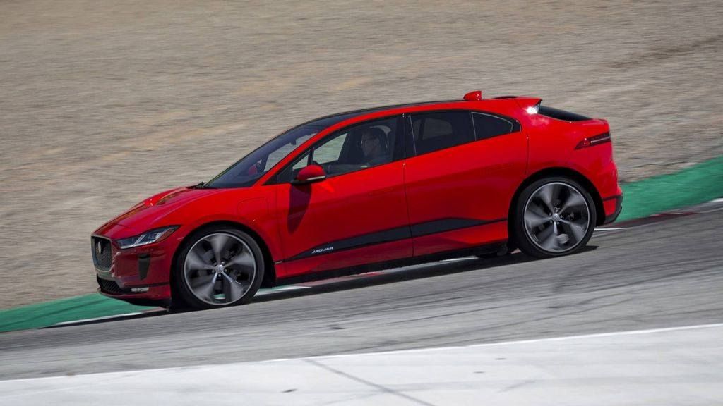 El Jaguar I-Pace eléctrico establece un récord de vuelta en Laguna Seca