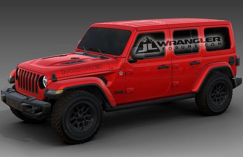 Filtrado el nuevo Jeep Wrangler Moab y todos sus datos