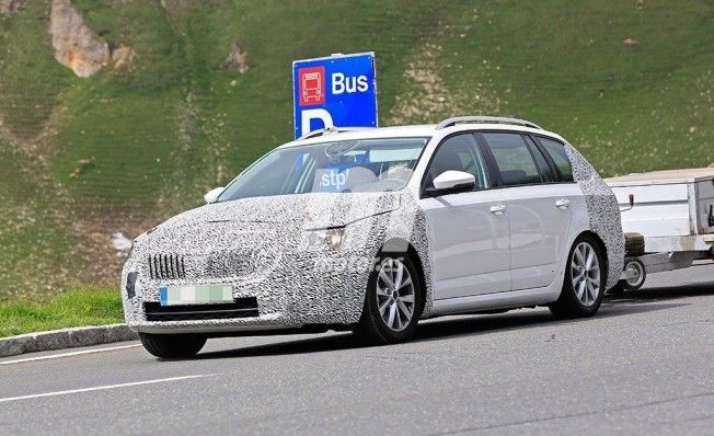 Skoda Octavia 2020 - foto espía