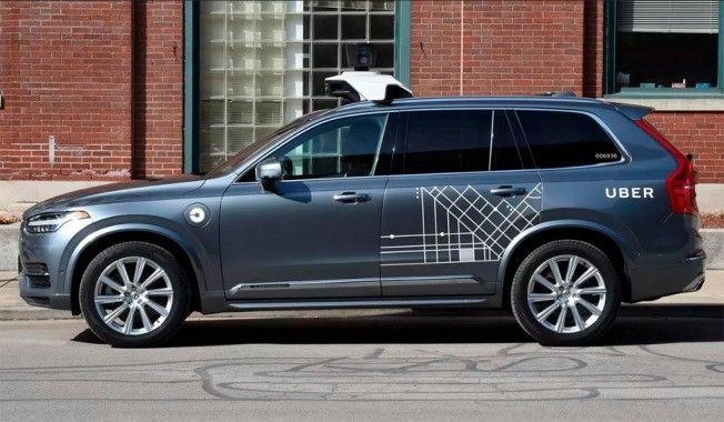 Prototipo de coche autónomo de Uber