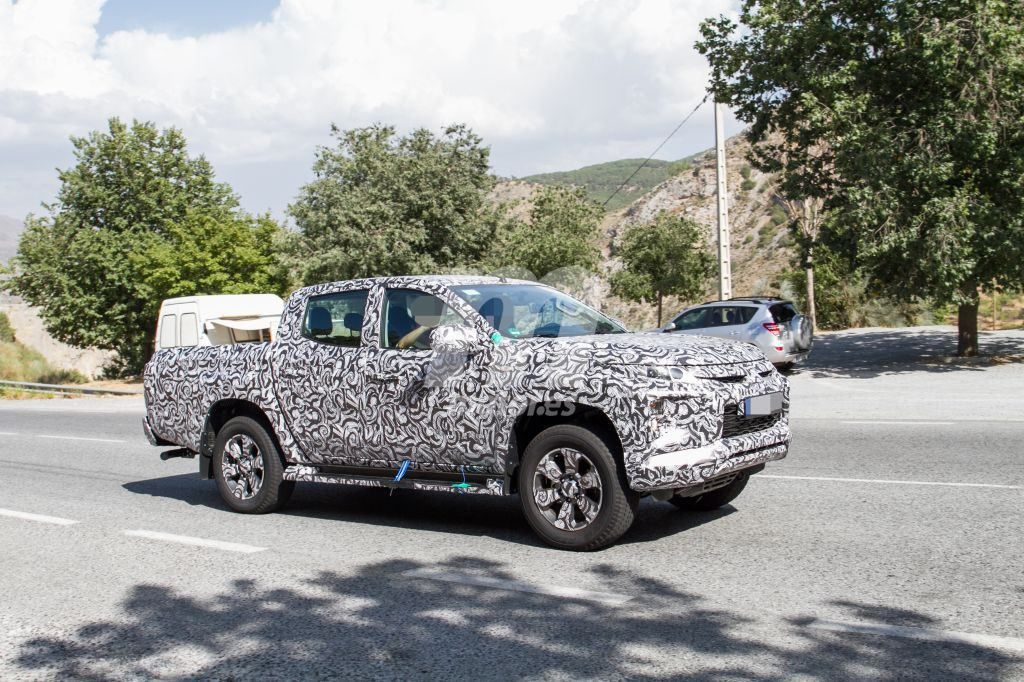 Mitsubishi L200: las primeras imágenes del facelift del pick-up