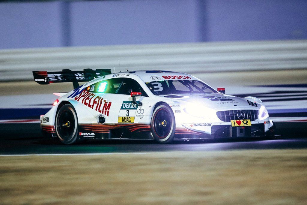 Paul Di Resta gana la primera carrera nocturna del DTM