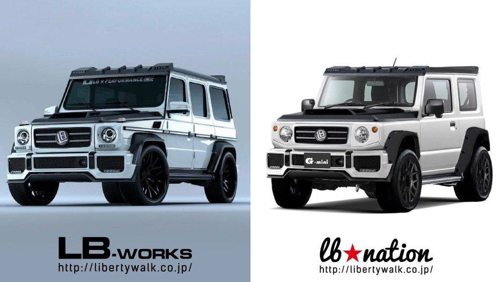 El nuevo Suzuki Jimny es un mini-Mercedes Clase G gracias a Liberty Walk