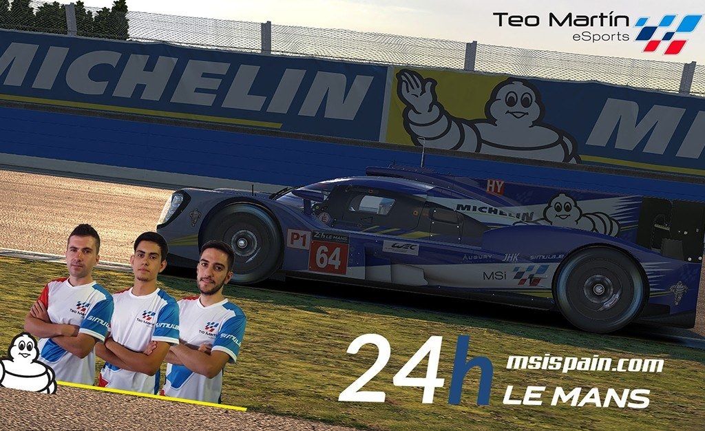 Teo Martín eSports está listo para enfrentarse a las 24 Horas de Le Mans