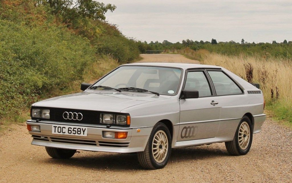 Uno de los escasos prototipos del clásico Audi Quattro Coupé a subasta