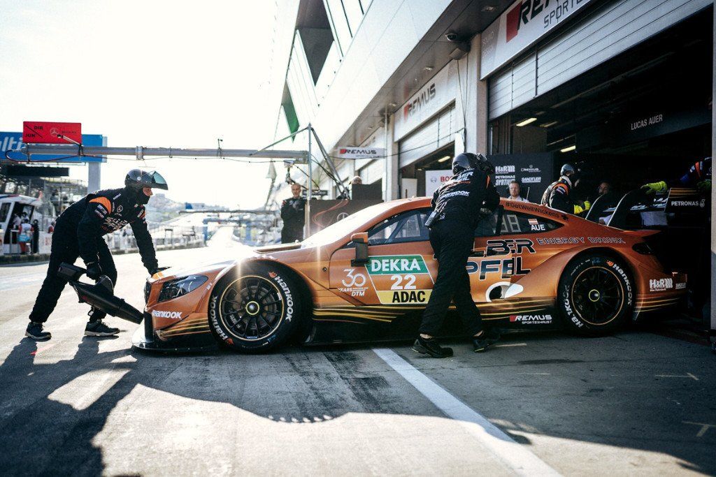 Lucas Auer lidera el FP1 del DTM en el Red Bull Ring