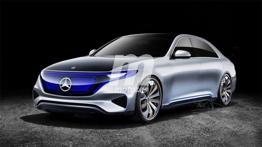 Mercedes EQS: el segundo modelo eléctrico de la estrella llegará en 2021