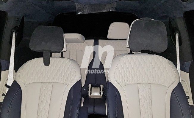 BMW X7 2019 - foto espía interior