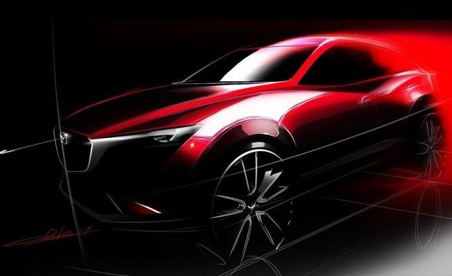 Mazda CX-3 - boceto