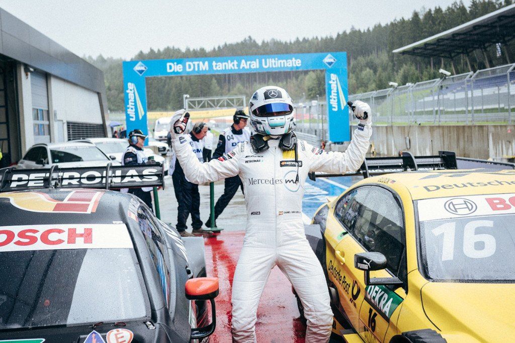 Pole bajo la lluvia de Dani Juncadella en el Red Bull Ring