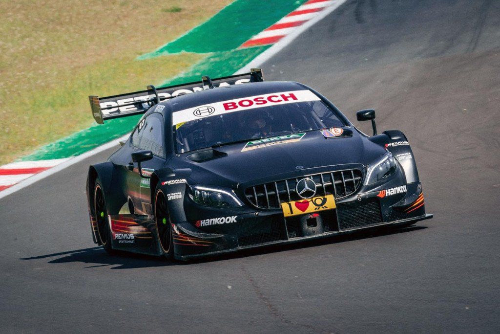 Ogier sorprendió a Mercedes en el único test con su DTM