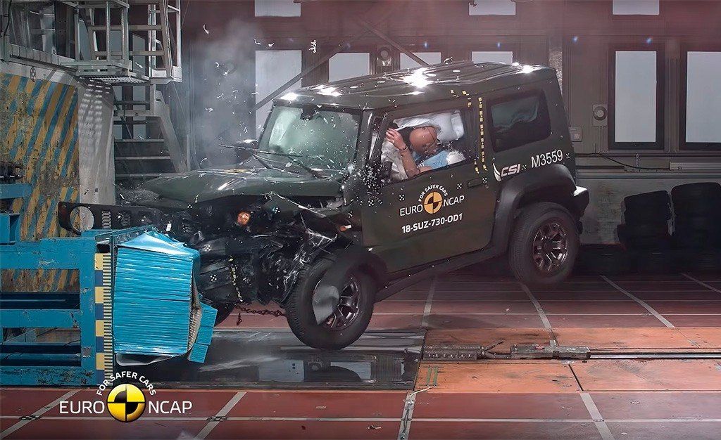 Malas noticias para el nuevo Suzuki Jimny, solo obtiene 3 estrellas Euro NCAP