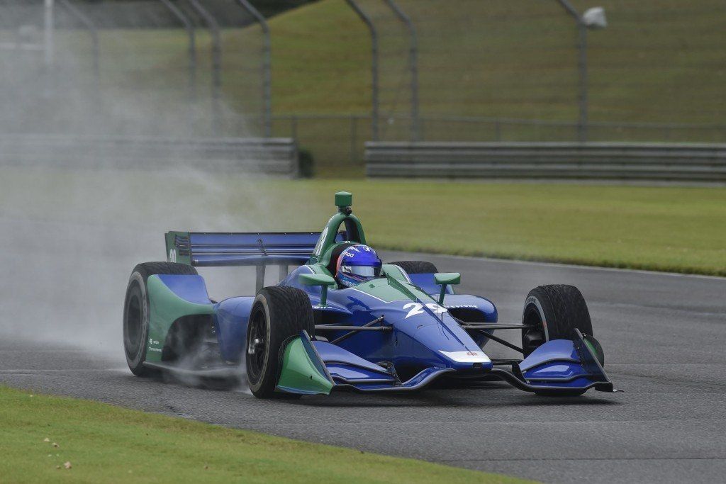 [Vídeo/Galería] Así fue el test de Alonso con un IndyCar en Barber