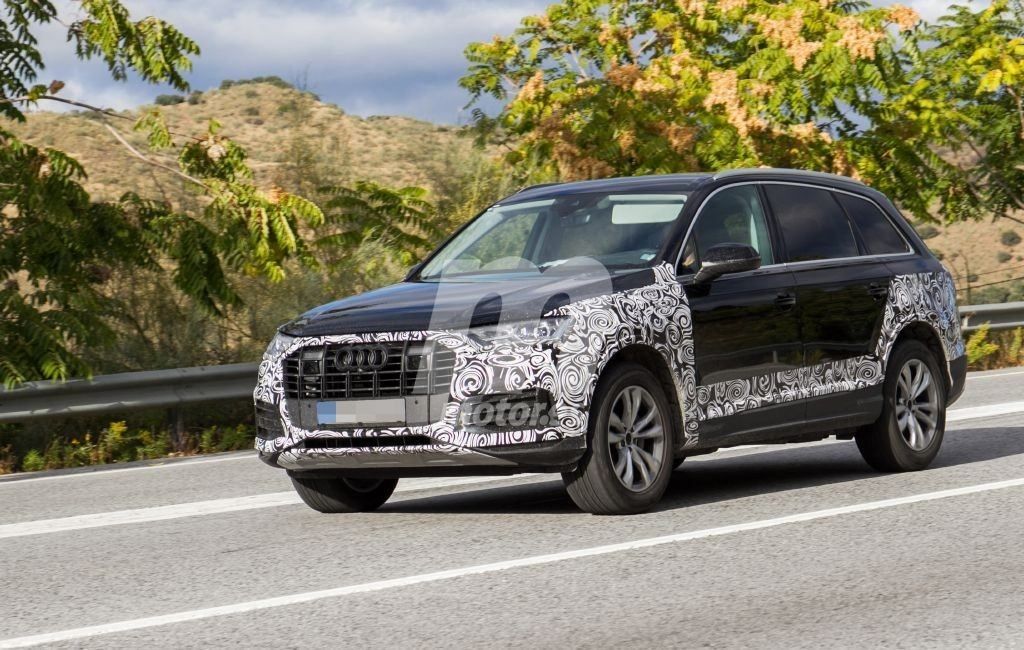 Audi Q7 2019, un primer vistazo al lavado de cara que está en camino