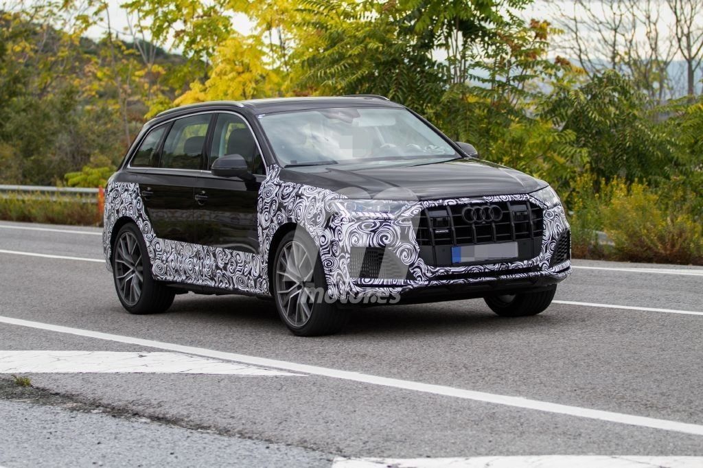 El nuevo Audi SQ7 2019 se deja ver con unos faros láser