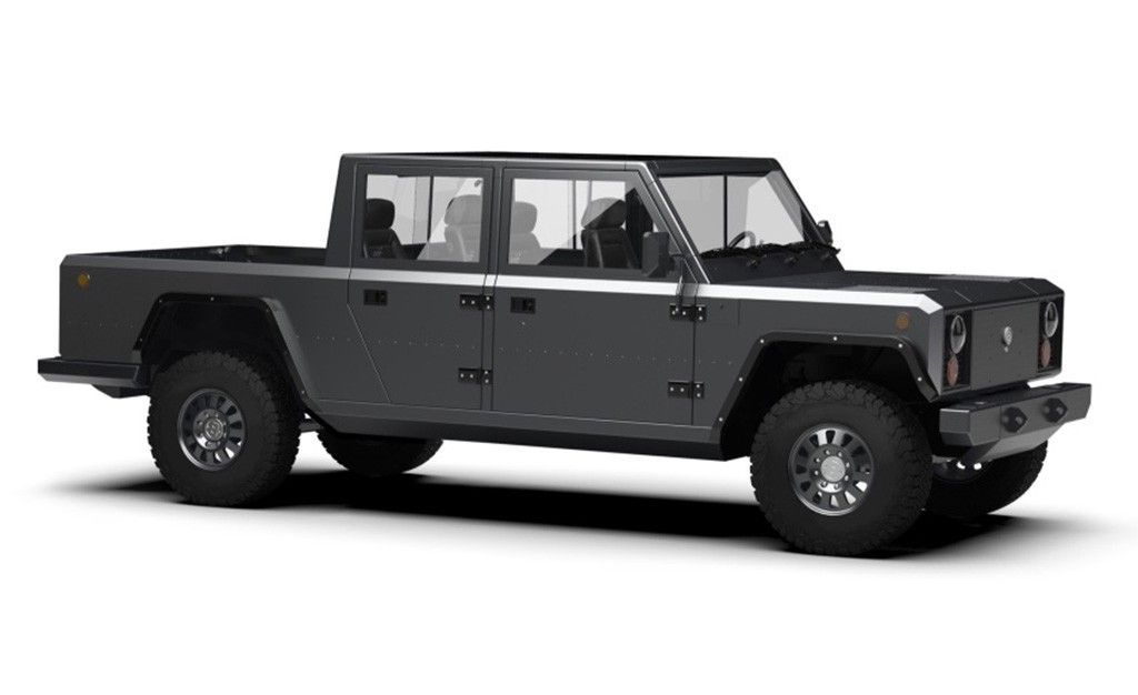 Bollinger B2, un pick-up totalmente eléctrico con batería de 120 kWh