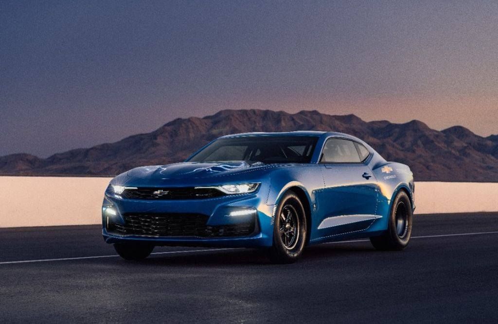 Chevrolet Camaro eCOPO concept: el primer Camaro eléctrico es un drag racer