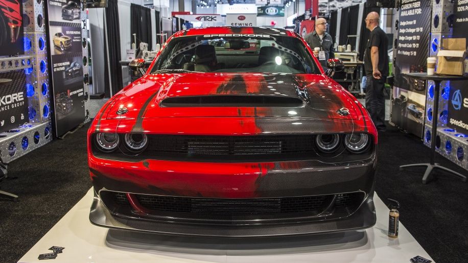 Dodge SRT Demon lightweight de fibra de carbono por Speedkore para el SEMA 2017