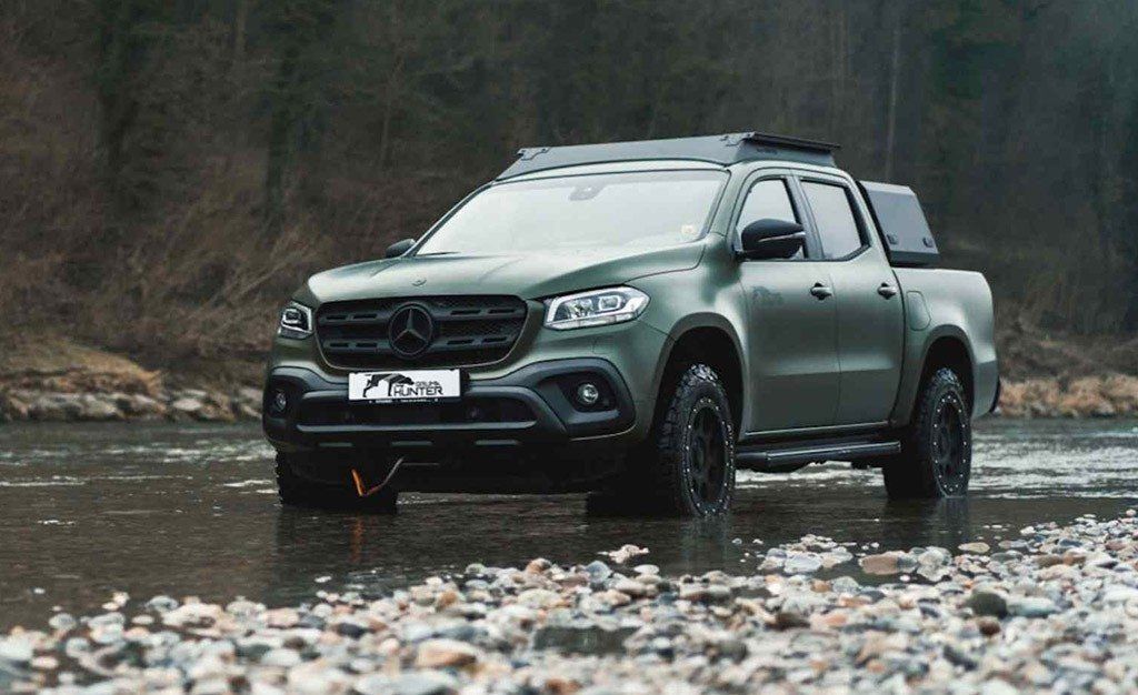 Gruma hace del Mercedes Clase X un pick-up de referencia para el sector cinegético