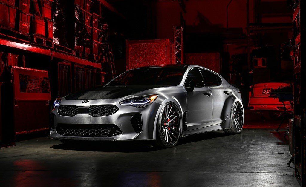 Kia irrumpe en el SEMA Show 2018 con un elenco de Stinger GT y un K900