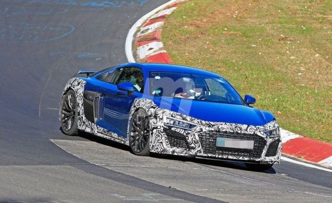 Audi R8 2019 - foto espía