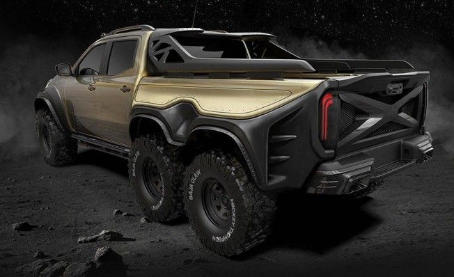 Mercedes Clase X Exy 6x6 Concept por Carlex Design